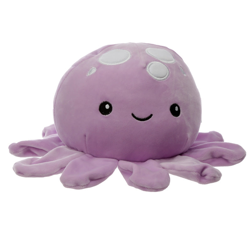 Plush Shaped Cushion - Squeezies Octopus (10 Arms)