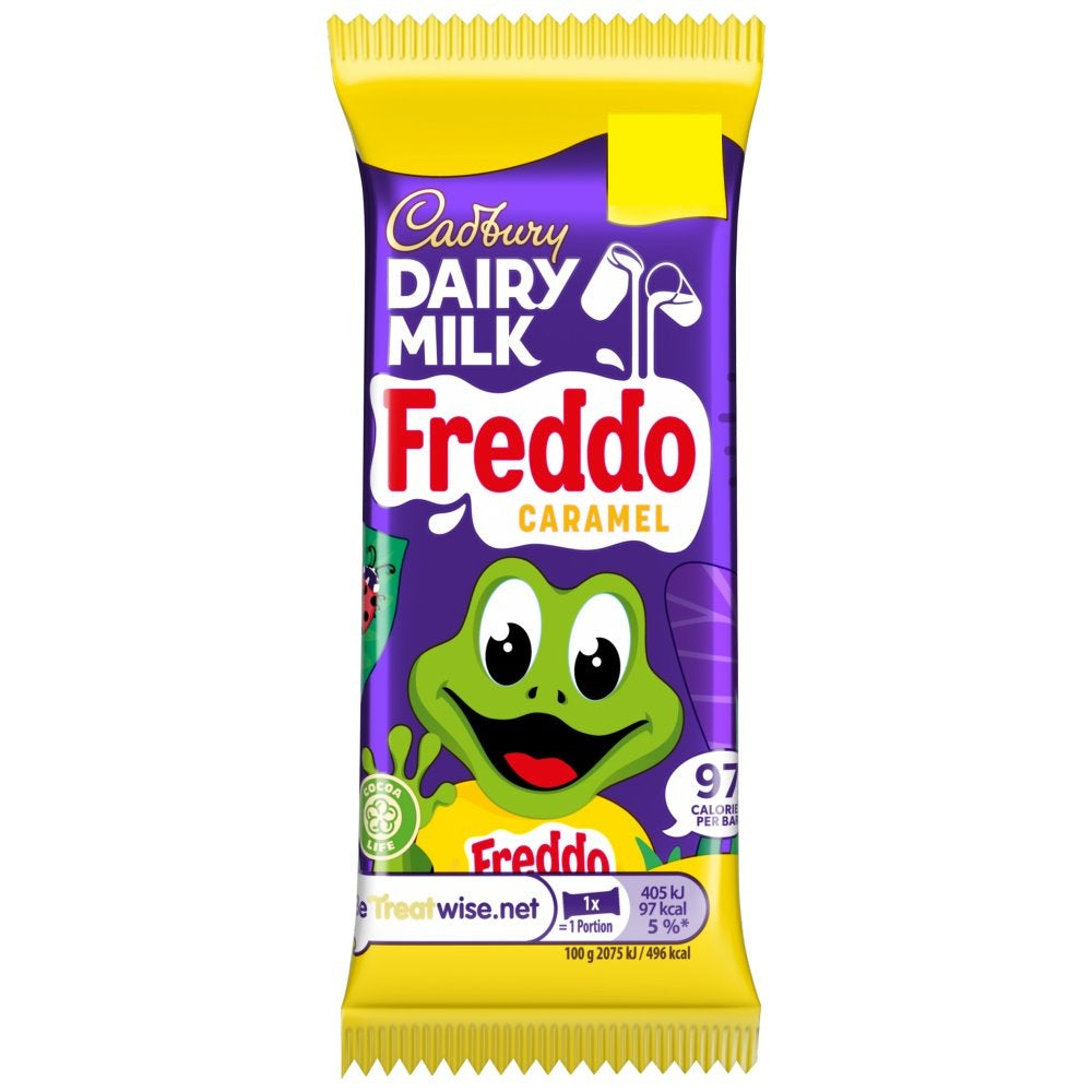 Cadbury Dairy Milk Freddo Caramel Chocolate Bar PMP 19.5g (Case of 60)