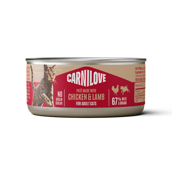 Carnilove Chicken & Lamb Adult Cat 12 x 100g