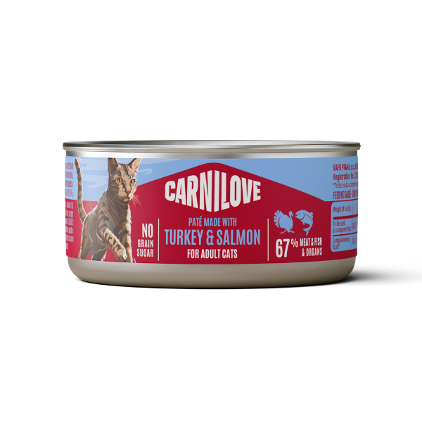 Carnilove Turkey & Salmon Adult Cat 12 x 100g