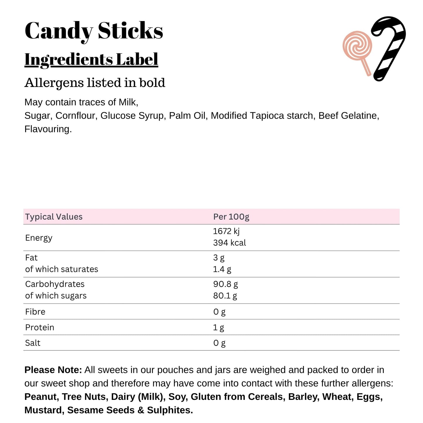 Candy Sticks