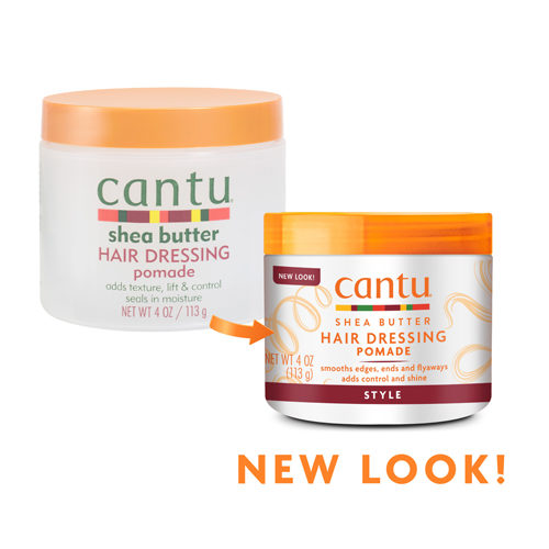 Cantu Hair Dressing Pomade 4 oz / 113 gm - For Texture, Shine & Frizz Control