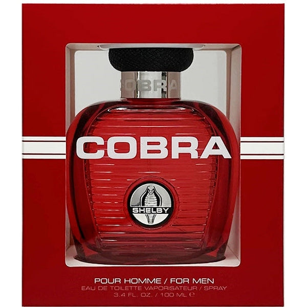 Carroll Shelby Red Cobra Eau de Toilette 100ml Spray Men's Fragrance