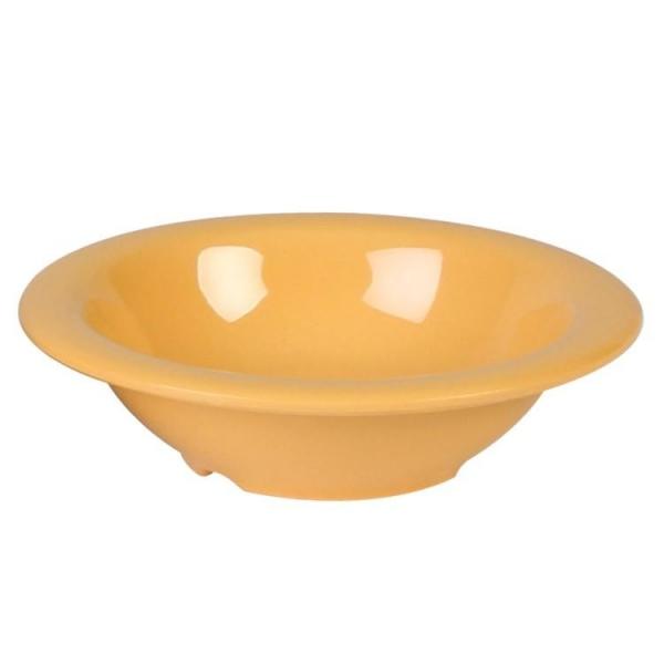 Melamine Yellow Salad Bowl 384ml - Pack Of 12
