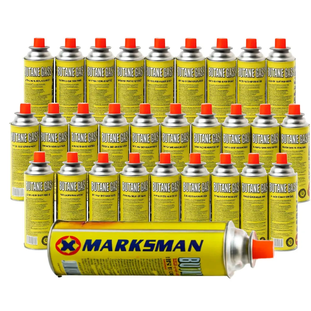 Marksman Butane Gas Stoves Canisters Bottles Camping Cookers Grill Weed Wand