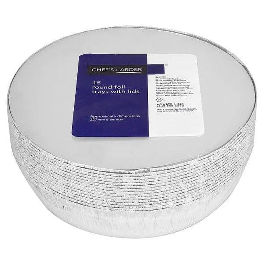 Chefs Larder Foil Trays with Lids