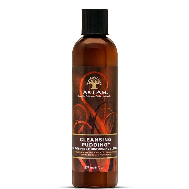 As I Am Cleansing Pudding Co-Wash & Moisturising Cleanser for Curly, Coily & Kinky Hair 8 oz