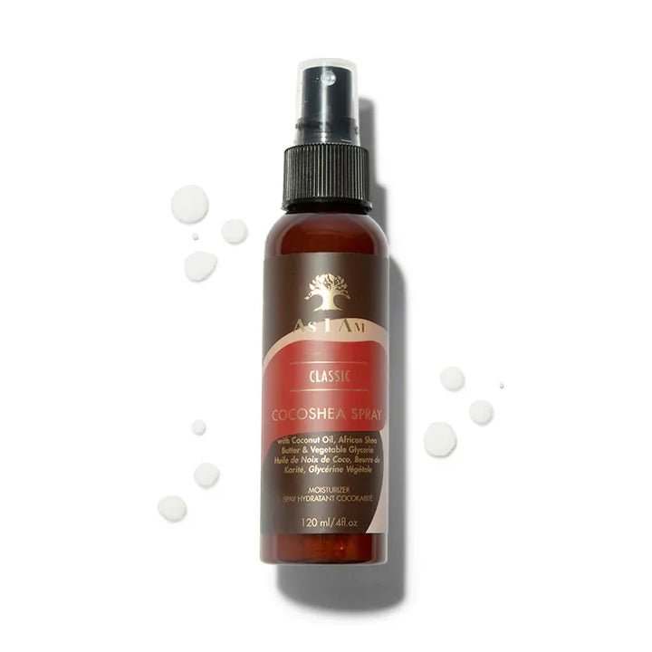 As I Am CocoShea Spray Moisturising & Detangling for Curly & Coily Hair 4 oz