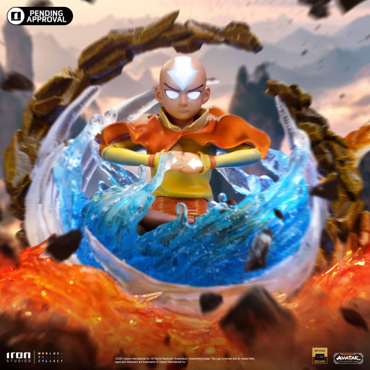 Pre-Order - Statue Aang - Avatar: The Last Airbender - Deluxe Art Scale 1/10 - Iron Studios