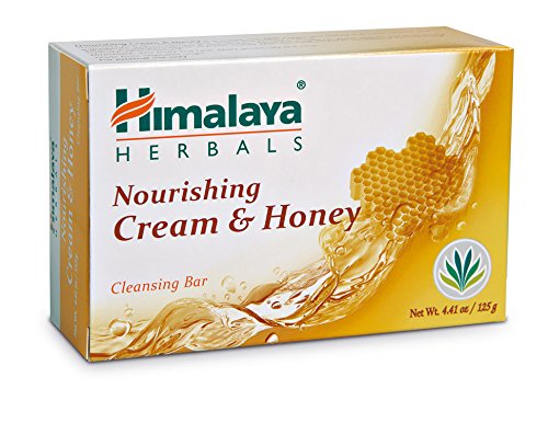 Himalaya Herbals Cream & Honey Nourishing Soap for Soft, Hydrated Skin - 1 Bar