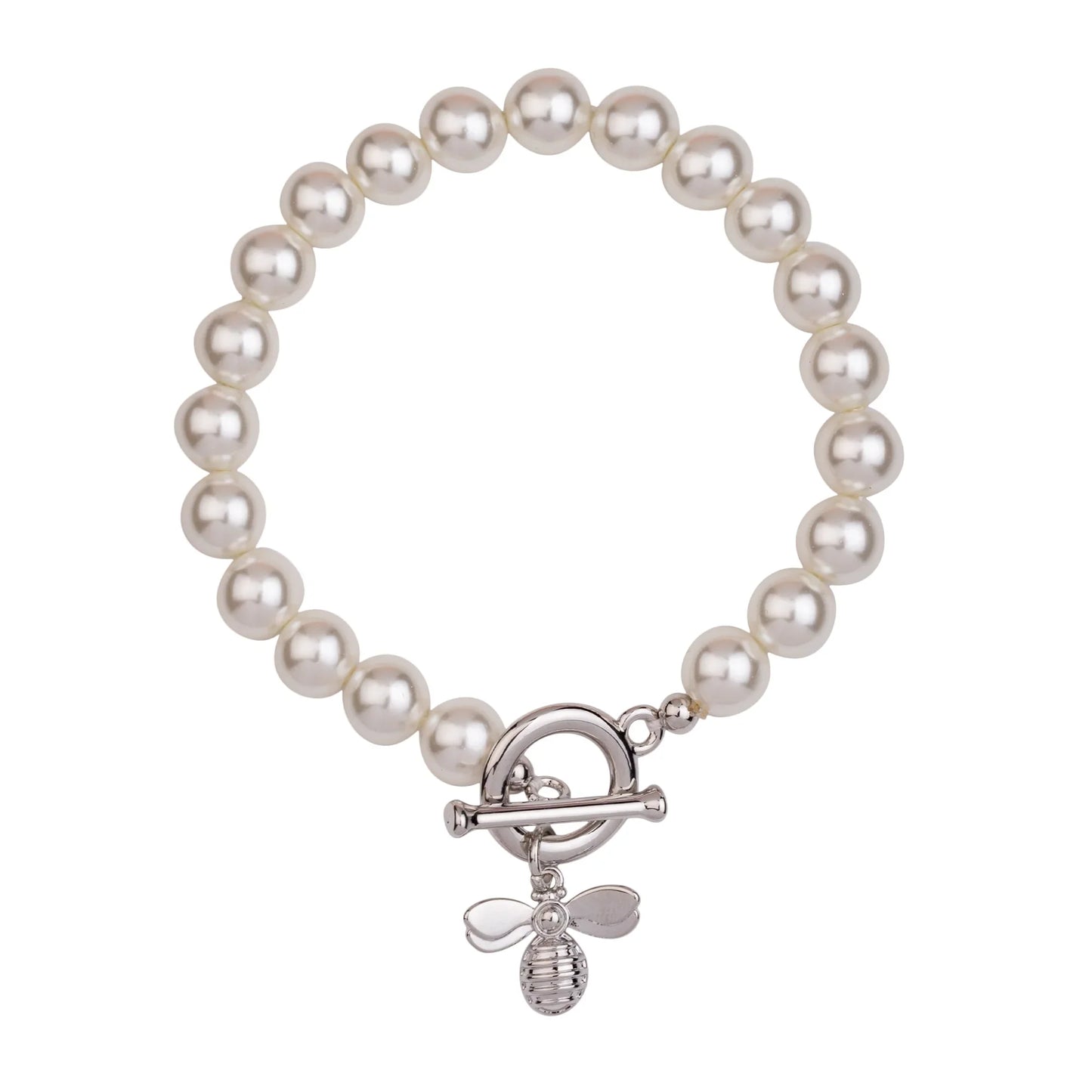 Mother of Pearl Bee Bracelet