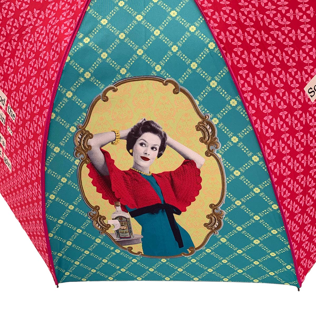 Darling Divas Sod the Rain Boutique Umbrella