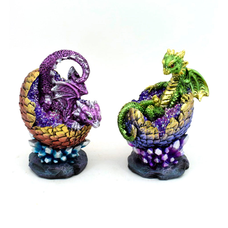 Elements Baby Dragon Hatching Crystal Egg