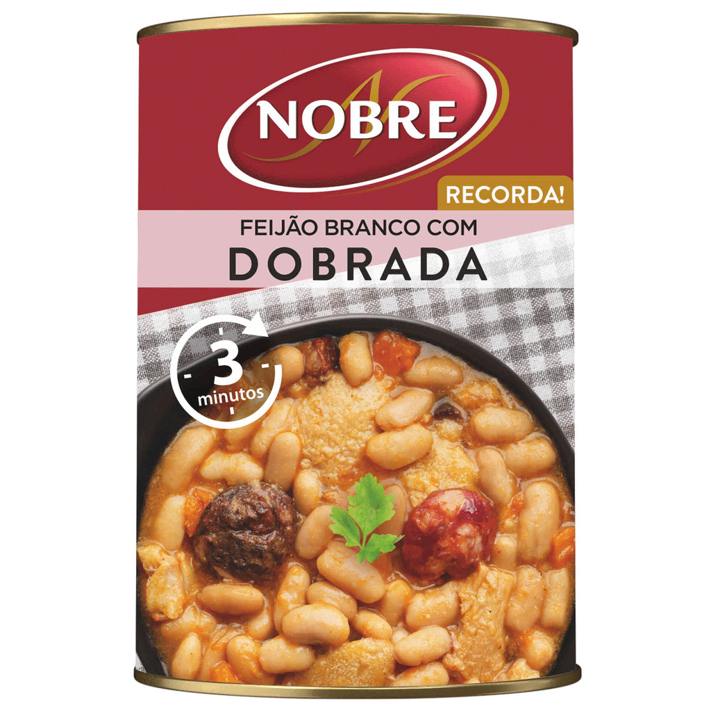 Nobre Tripe & Bean Stew / Dobrada com Feijao Branco - 420g