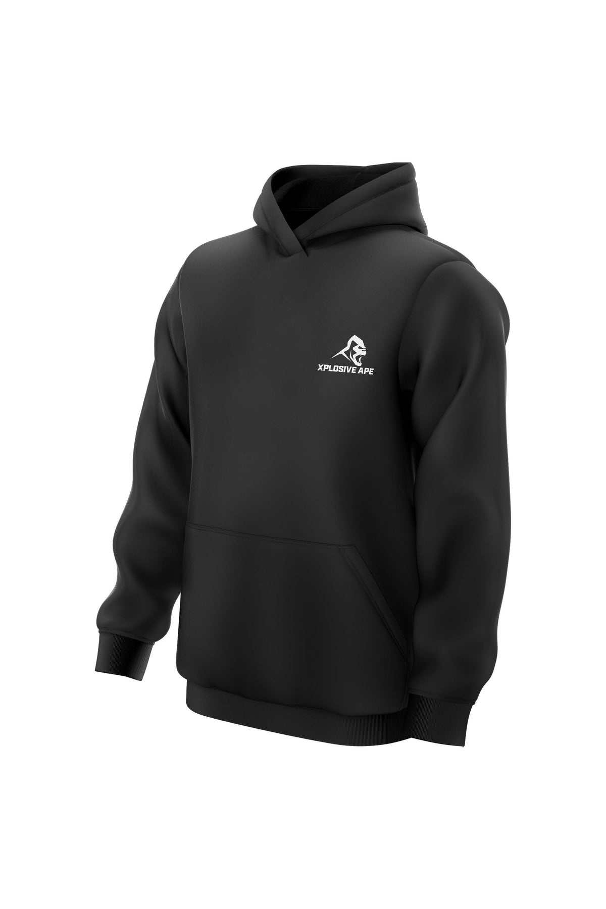 XAPE Dripping Skull Hoodie - Black