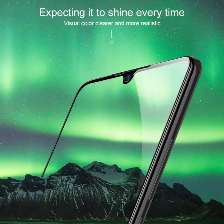 For OPPO A53s 25 PCS 9D Full Glue Full Screen Tempered Glass Film