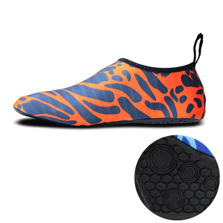 Non-slip Wear-resisting Thick Rubber Sole Diving Shoes and Socks, One Pair, XXXS, XXS