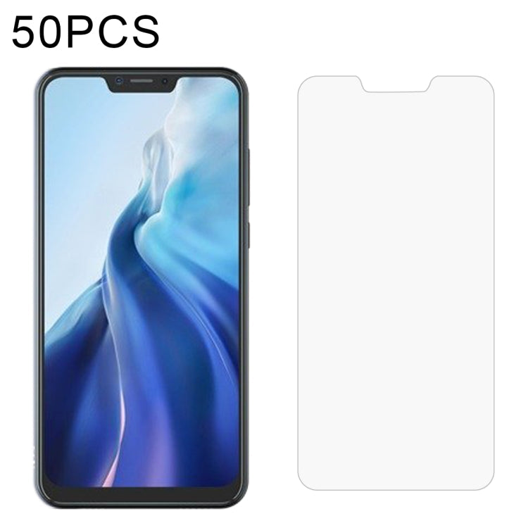 50 PCS 0.26mm 9H Surface Hardness 2.5D Explosion-proof Tempered Glass Non-full Screen Film, For Cubot KingKong Mini (50 PCS), For Oukitel WP10, For Blackview BV6600 (50 PCS), For Cubot C20 (50 PCS)