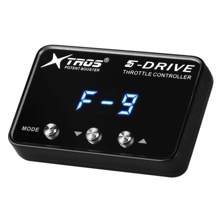 TROS KS-5Drive Potent Booster Electronic Throttle Controller, For Nissan X-trail 2008-, For Nissan Frontier 2005-, For Nissan NV350 2007-, For Nissan Latio 2007-, For Nissan Terra 2018-, For Mitsubishi Montero 2007-2015, For Mitsubishi Montero 2016-