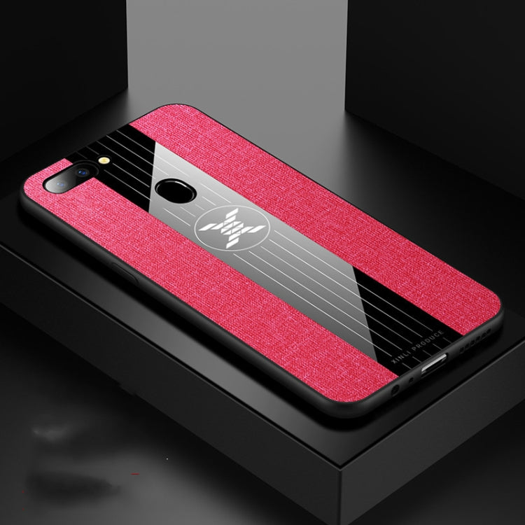 XINLI Stitching Cloth Textue Shockproof TPU Protective Case, For OPPO R11, For OPPO R11 Plus, For OPPO R11S, For OPPO R11S Plus