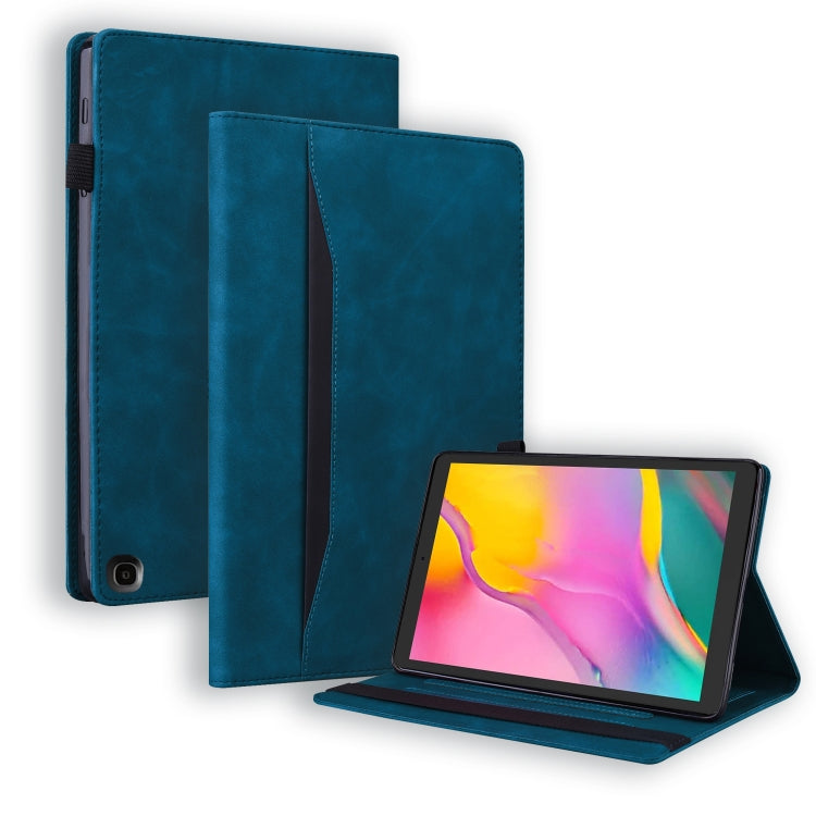 Business Shockproof Horizontal Flip Leather Case with Holder & Card Slots & Photo Frame & Pen Slot & Sleep / Wake-up Function, For Amazon Fire HD 10 / 10 Plus 2021