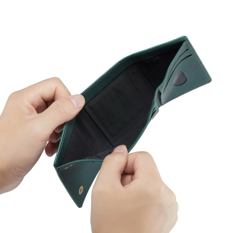 DG.MING M1 Series 3-Fold Multi Card Wallet(Green)
