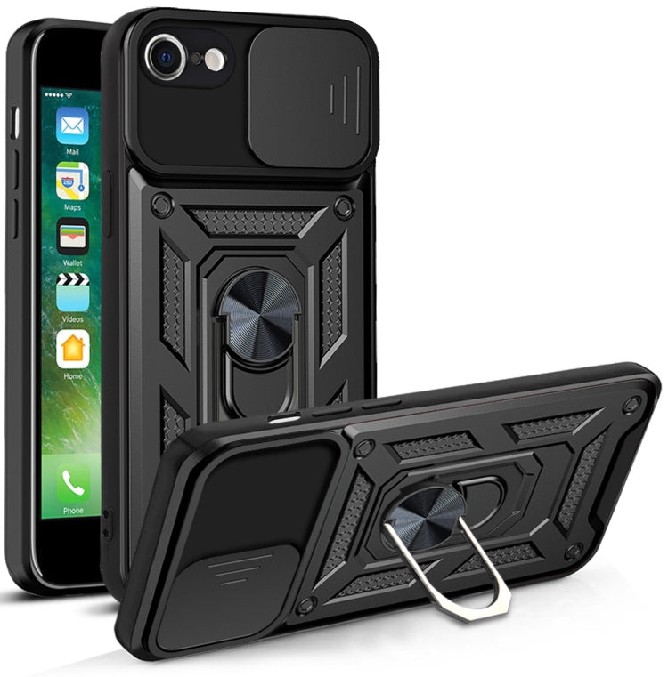 Sliding Camera Cover Design TPU+PC Phone Protective Case, For iPhone SE 2022 / SE 2020 / 8 / 7, For OPPO A9 2020/A5 2020, For OPPO A93 5G / A74 5G / A54 5G, For OPPO Realme C21/C20/C11 2021, For Xiaomi Redmi Note 11 6.5 inch