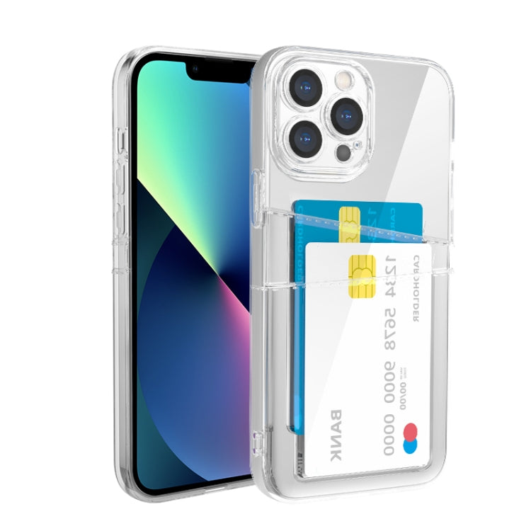 Dual Card TPU Phone Case, For iPhone 12 Pro Max, For iPhone 11 Pro