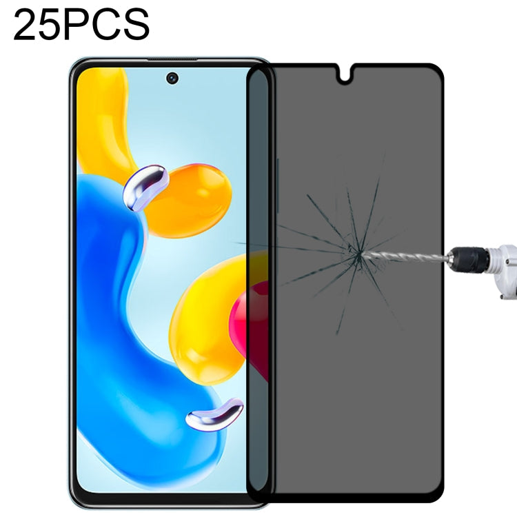 25 PCS Full Cover Anti-peeping Tempered Glass Film For Samsung Galaxy A12, For Samsung Galaxy S20 FE(25 PCS), For Xiaomi Redmi Note 11S / Note 11 SE India(25 PCS), For Samsung Galaxy M21(25 PCS), For Xiaomi Redmi K50/K50 Pro/K50 Gaming/Redmi K60(25 PCS...