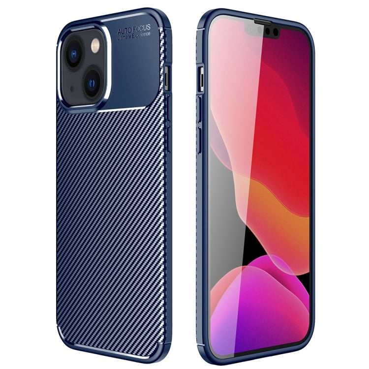 Carbon Fiber Texture TPU Phone Case, For iPhone 14 Pro Max, For iPhone 14, For iPhone 14 Plus