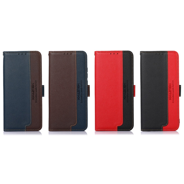 KHAZNEH Litchi Texture Leather RFID Phone Case, For Xiaomi 13T / Redmi K60 Ultra, For Xiaomi Redmi 12, For Xiaomi Redmi Note 12S 4G, For Xiaomi 13 Pro, For Xiaomi 13