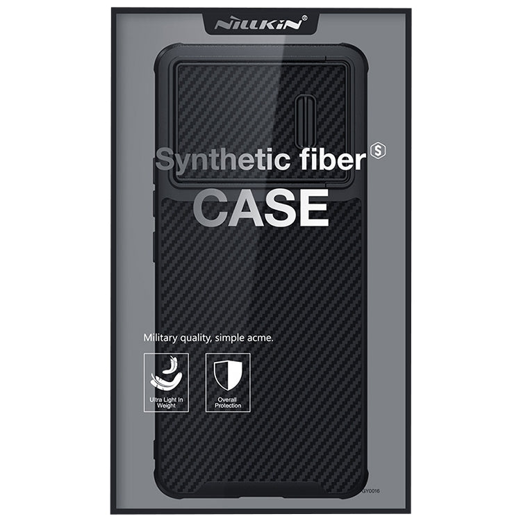 NILLKIN Synthetic Fiber Camshield Phone Case, For Samsung Galaxy S23 5G