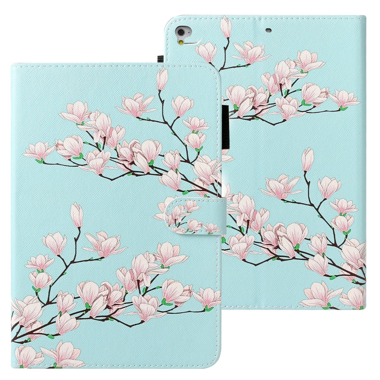 Cross Texture Painted Horizontal Leather Case with Sleep / Wake-up Function & Card Slot & Holder & Wallet, For iPad 10.2, For iPad Air, For iPad Air 2, For iPad 9.7 inch (2017), For iPad 9.7 (2018), For iPad Pro 9.7