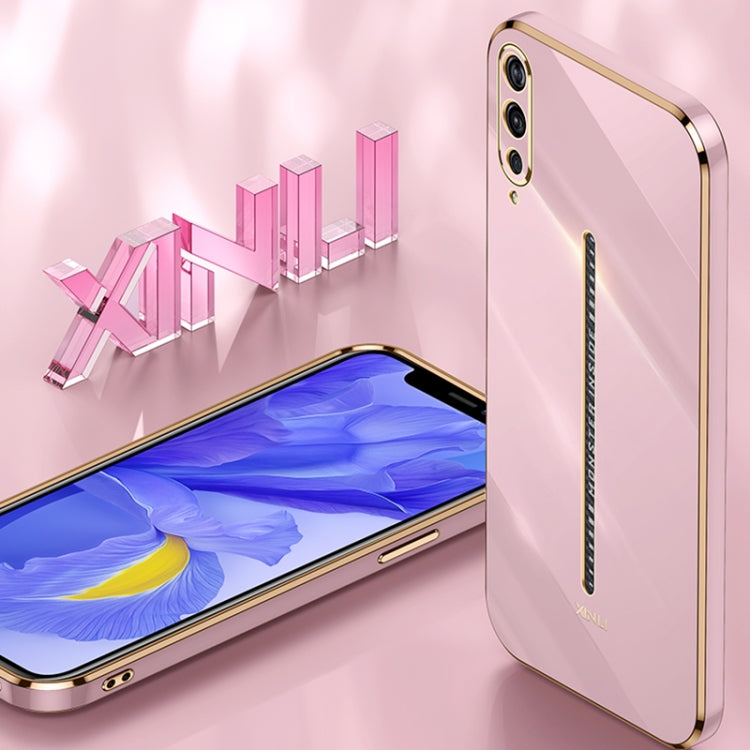 For vivo iQOO Pro XINLI Straight Edge 6D Electroplate TPU Phone Case(Hawthorn Red)