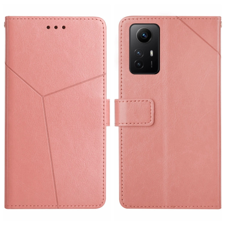 Y-shaped Pattern Flip Leather Phone Case, For Xiaomi Poco F5 Pro, For Xiaomi Redmi Note 12S