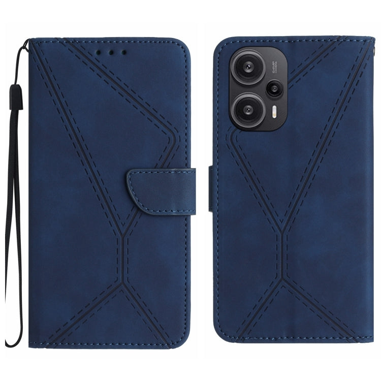 Stitching Embossed Leather Phone Case, For Xiaomi Redmi 12 5G, For Xiaomi 13T / 13T Pro, For Xiaomi Redmi 12 4G Global, For Xiaomi POCO F5 5G