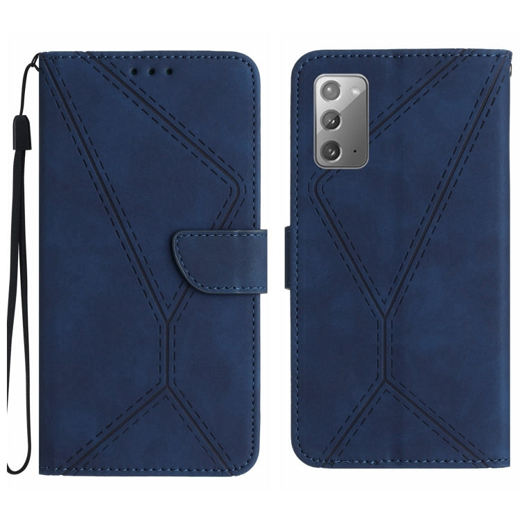 Stitching Embossed Leather Phone Case, For Samsung Galaxy S20 FE, For Samsung Galaxy S10, For Samsung Galaxy S10+, For Samsung Galaxy Note20