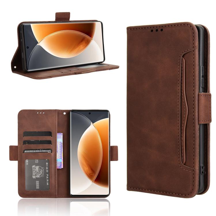 Skin Feel Calf Texture Card Slots Leather Phone Case, For Tecno Camon 40 Pro 4G / 5G, For Tecno Camon 40 Premier 5G, For Tecno Camon 40 4G, For Tecno Camon 30S 4G / 30S Pro 4G