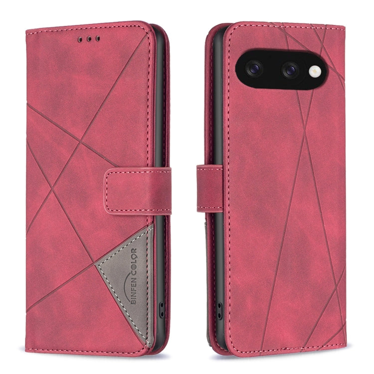 Magnetic Buckle Rhombus Texture Leather Phone Case, For Google Pixel 11a, For Google Pixel 11 / 11 Pro, For Google Pixel 10a, For Google Pixel 9A
