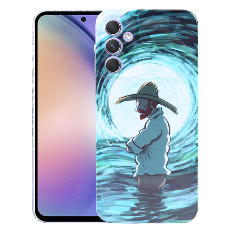 Precise Hole Oil Painting Pattern PC Phone Case, For Samsung Galaxy S22 Ultra 5G, For Samsung Galaxy A14 5G, For Samsung Galaxy A34 5G, For Samsung Galaxy A54 5G