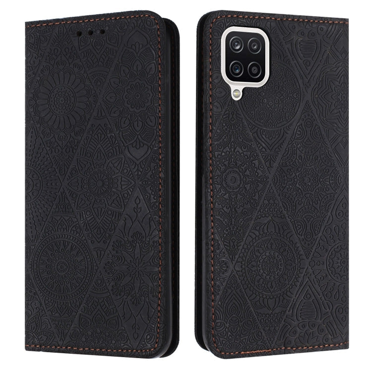 Ethnic Embossed Adsorption Leather Phone Case, For Samsung Galaxy S20 Ultra, For Samsung Galaxy A02s 166mm, For Samsung Galaxy A03s 166mm, For Samsung Galaxy A12 5G