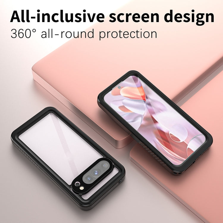 For Google Pixel 9 Pro RedPepper Shockproof IP68 Waterproof PC + TPU Protective Case(Black)