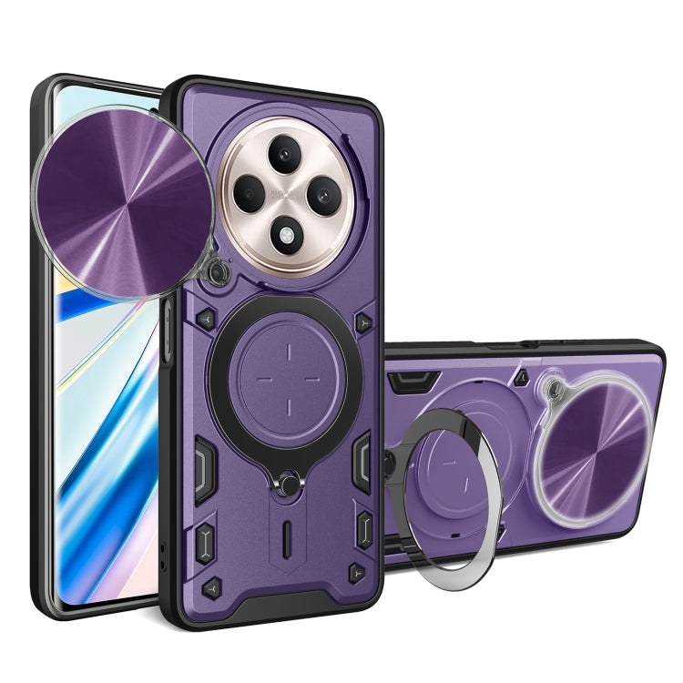 CD Texture Sliding Camshield Magnetic Holder Phone Case, For OPPO A5 Pro 5G Global, For OPPO Find X8, For OPPO A3x 5G India / A3x 4G, For OPPO Reno12 F 5G Global
