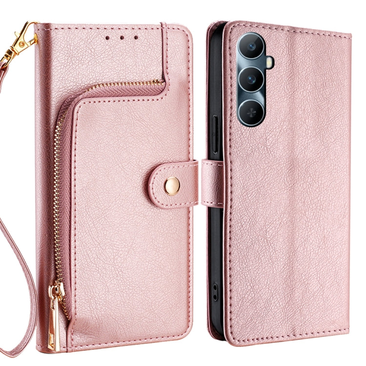 Zipper Bag Leather Phone Case, For Realme 11 Pro / 11 Pro+ 5G, For Realme C65 4G
