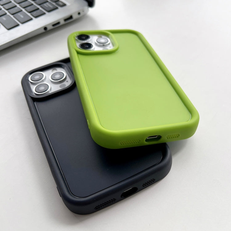 Shockproof Frame Frosted TPU Phone Case, For iPhone 14 Plus, For iPhone 14, For iPhone 14 Pro, For iPhone 14 Pro Max