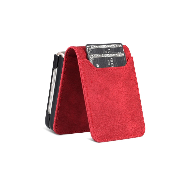 For Samsung Galaxy Z Flip6 / Flip7 FE AZNS Dream II Skin Feel PU+TPU Horizontal Flip PU Phone Case(Red)