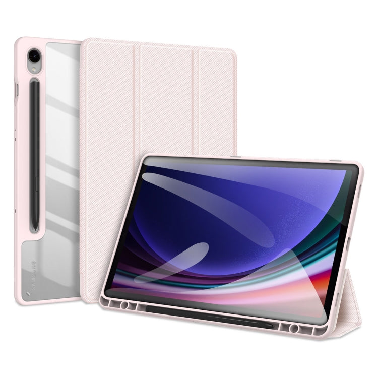 DUX DUCIS TOBY Series Antiskid Leather Tablet Case with Sleep / Wake-up Function, For Samsung Galaxy Tab S10 Lite / S10 FE, For Samsung Galaxy Tab S10 FE+, For Samsung Galaxy Tab S10 Ultra, For Samsung Galaxy Tab S10+, For Samsung Galaxy Tab S9 FE+