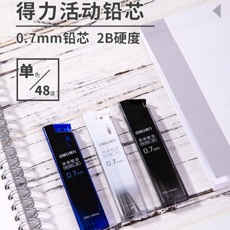 Deli 7004 0.7mm Movable Lead 2B Automatic Pencil Refill