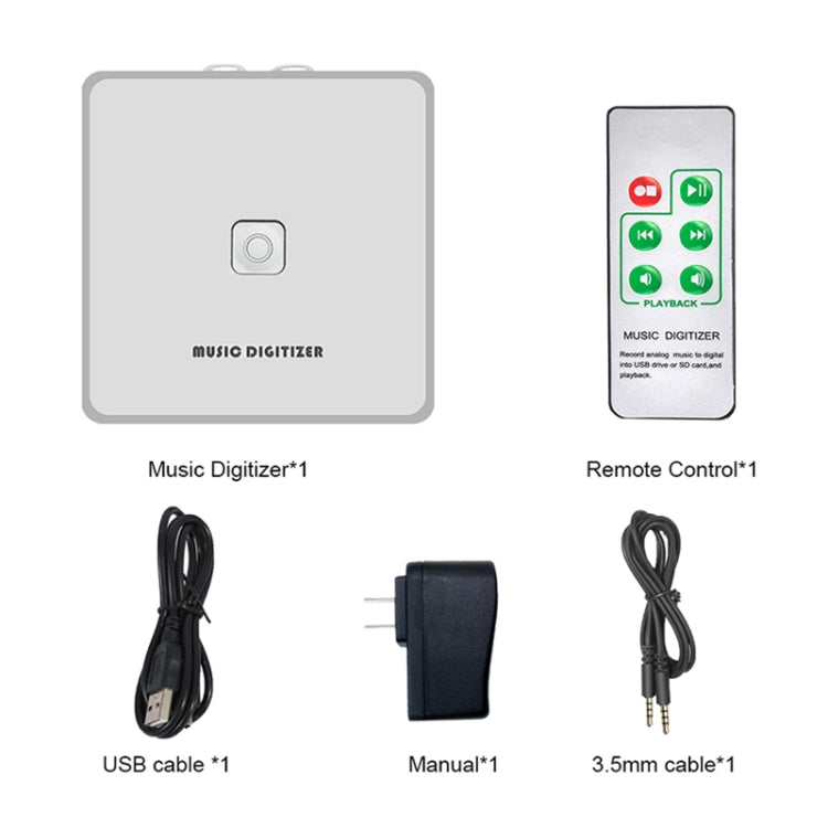 Ezcap 241 Audio Recorder Cassette CD to MP3 Converter Digital to Analog Converter