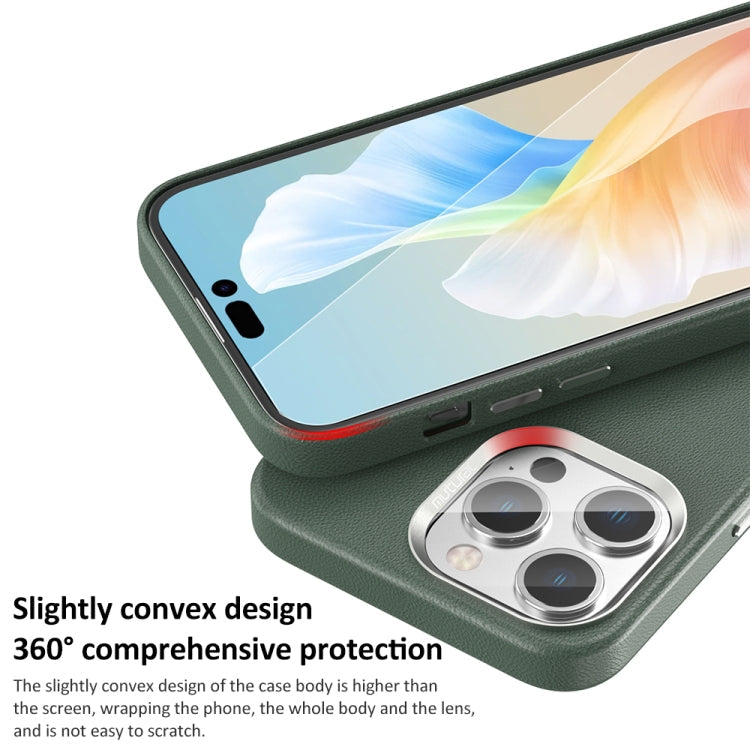 For iPhone 15 Pro Mutural Mingdian Series MagSafe Magnetic Phone Case(Blue)